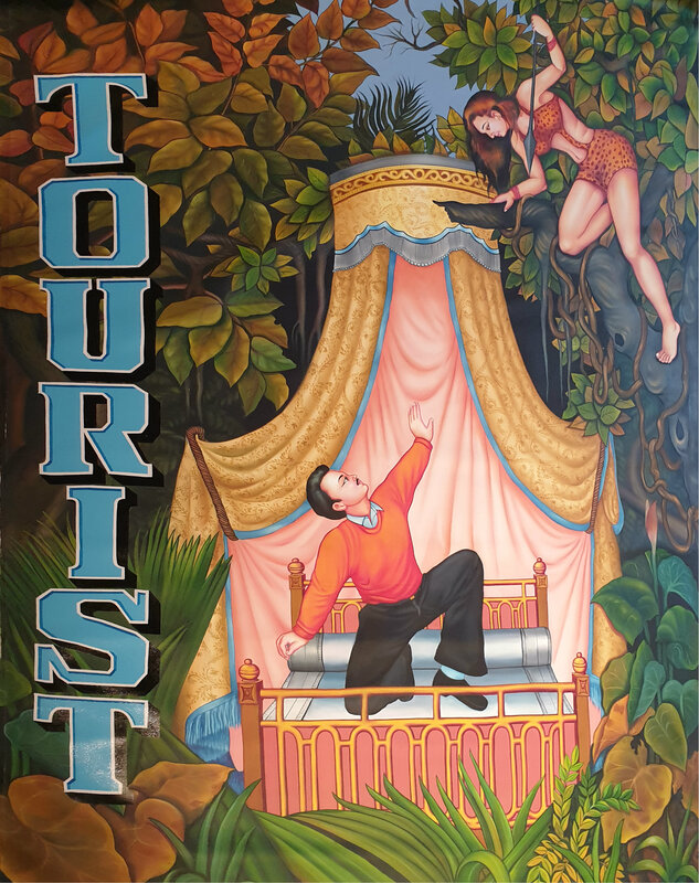 Alexis Kersey, ‘The Tourist’, 2005-2008, Painting, Oil on canvas, Tanya Baxter Contemporary