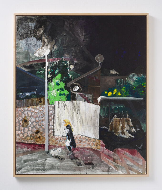 Tamar Roded, ‘The Night’, 2020, Painting, Mixed Media on Wood, Litvak Contemporary