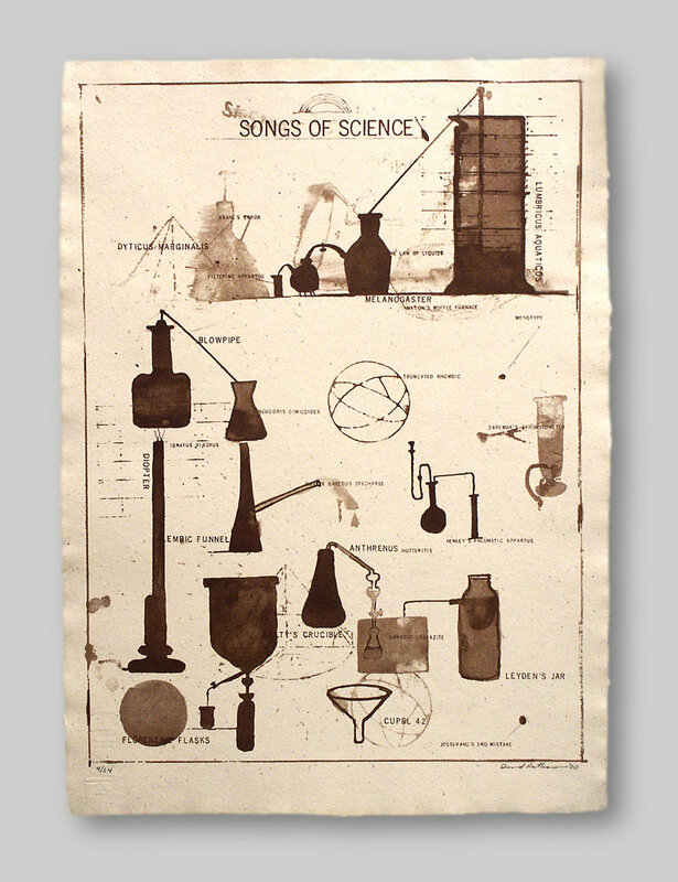 David Rathman, ‘Songs of Science’, 2000, Print, Lithograph, Vermillion Editions Limited