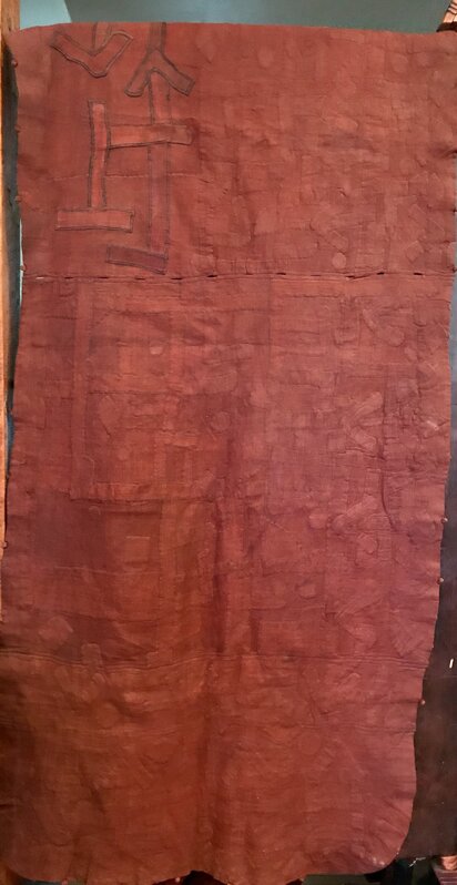 Kuba culture, Zaire, ‘Dignitary's Skirt’, 20th century, Textile Arts, Dyed textile, LongHouse Reserve Benefit Auction