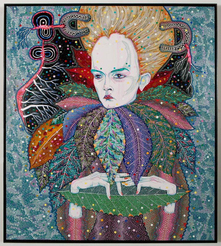 Del Kathryn Barton, ‘of pollen’, 2013, Painting, Synthetic polymer paint and gouache on polyester canvas, Roslyn Oxley9 Gallery