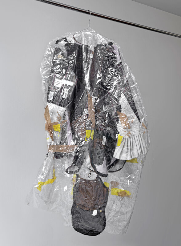Tenant of Culture, ‘Untitled (Made in Collaboration with Valerie Kong)’, 2020, Sculpture, Recycled garments, recycled bedding, threads, safety pins, plastic table cloth, Galerie Fons Welters