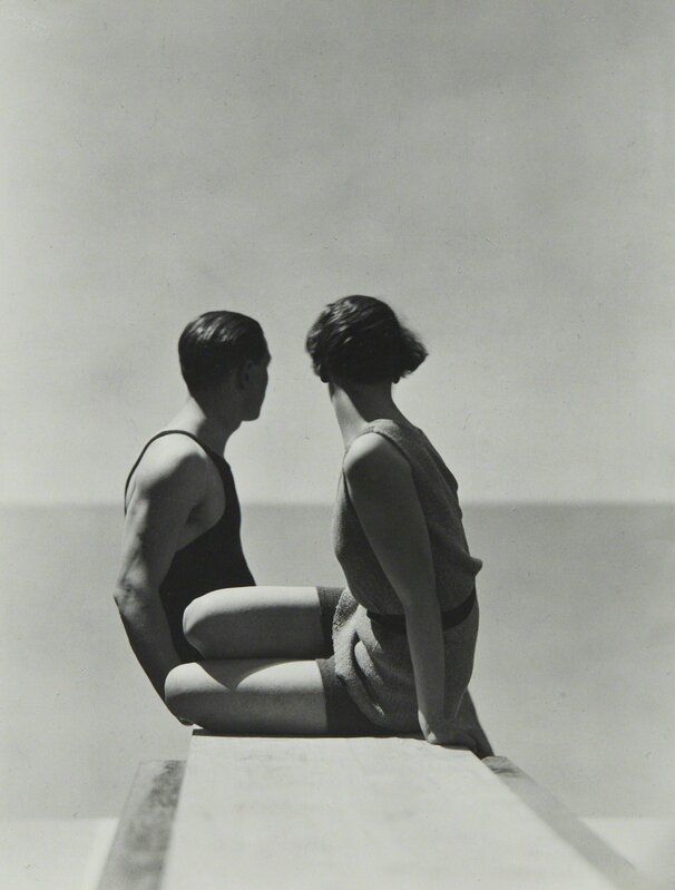 George Hoyningen-Huene, ‘Divers, Horst with Model, Paris’, 1930, Photography, Platinum palladium print, printed 1970s by Sal Lopes, Phillips