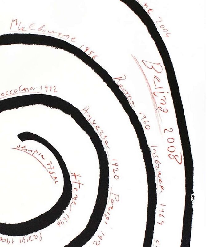 Jannis Kounellis, ‘Never Ending Spiral’, 2008, Print, Lithograph, Wallector
