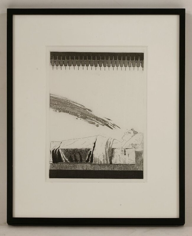 David Hockney, ‘Cold Water about to Hit the Prince (Tokyo 94)’, 1969, Print, Etching and aquatint, Sworders