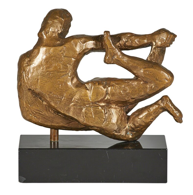 William Zorach, ‘The Purveyor’, 1952, Sculpture, Bronze on granite base, Rago/Wright/LAMA/Toomey & Co.