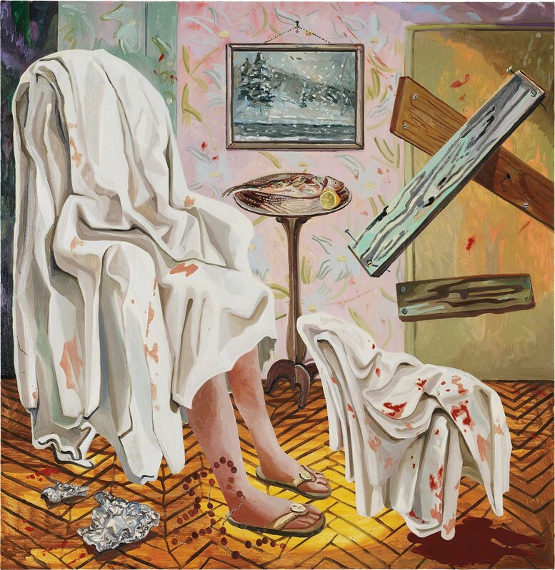 Dana Schutz, ‘Worship Channel (I'm Into Jesus)’, 2007, Painting, Oil on canvas, Phillips