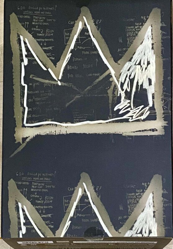 Jean-Michel Basquiat, ‘Basquiat Bearbrick 1000% Companion (Basquiat BE@RBRICK)’, 2021, Ephemera or Merchandise, Vinyl Figurine., Lot 180 Gallery