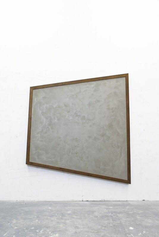 Pierre Descamps, ‘"Piece of wall, concrete #5"’, 2013, Painting, Concrete, wood, the Goma