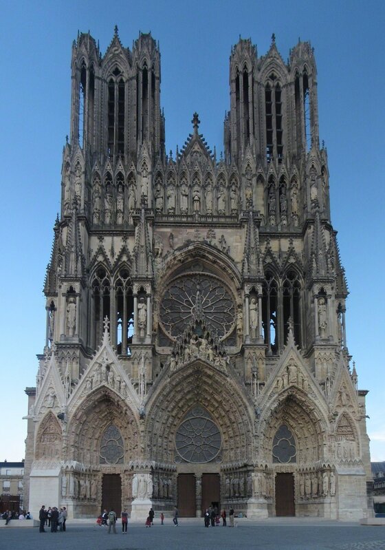 ‘Reims Cathedral’, 13th -15th century, Architecture, Art History 101
