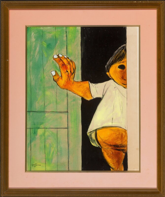 Eduardo Kingman, ‘Untiled’, 1975, Drawing, Collage or other Work on Paper, Watercolor on paper, Heritage Auctions