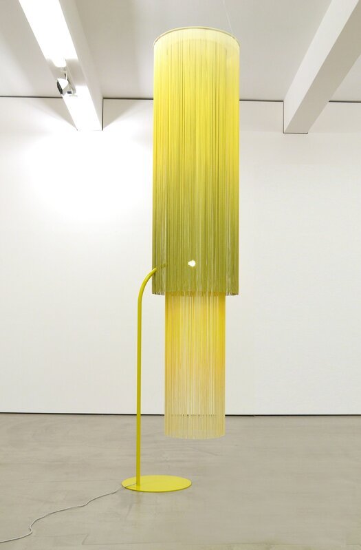 Erika Hock, ‘Romy’, 2018, Installation, Powdercoated steel, printed string curtain, cable, bulb, COSAR 