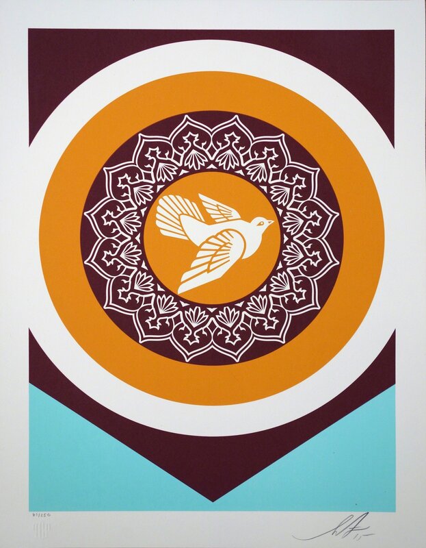 Shepard Fairey, ‘Peace Dove serie 1’, 2018, Print, Speckletone paper, AYNAC Gallery