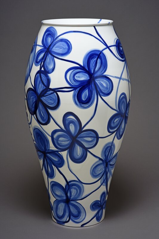 Barthélémy Toguo, ‘Grand Vase Charpin’, 2016, Sculpture, Porcelain, Galerie Dumonteil