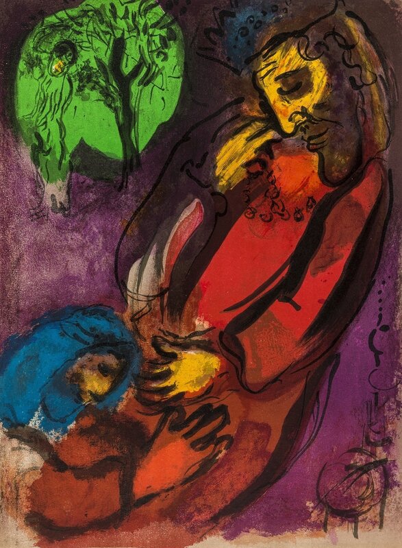 Marc Chagall, ‘Five Lithographs from (from Verve Vol. VIII) (Cramer 25; Mourlot 124, 133, 140, 141, 142)’, 1956, Print, Five lithographs printed in colours, Forum Auctions