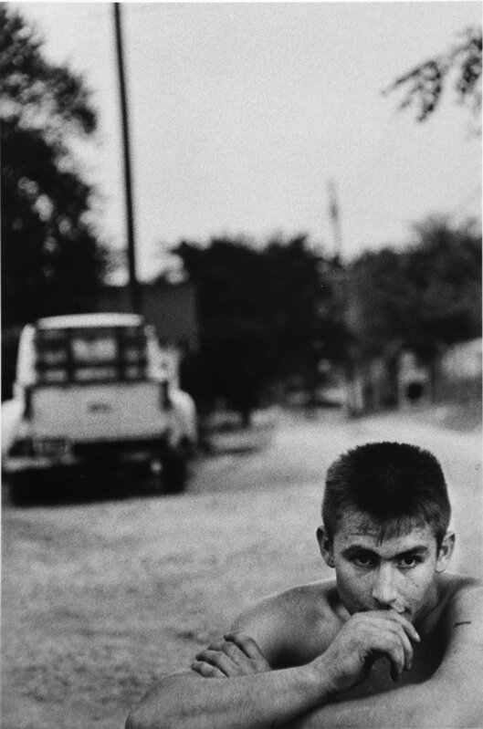 Larry Clark, ‘David Roper (from the series “Tulsa”)’, 1963 / 1981, Photography, Gelatin silver print, CLAMP