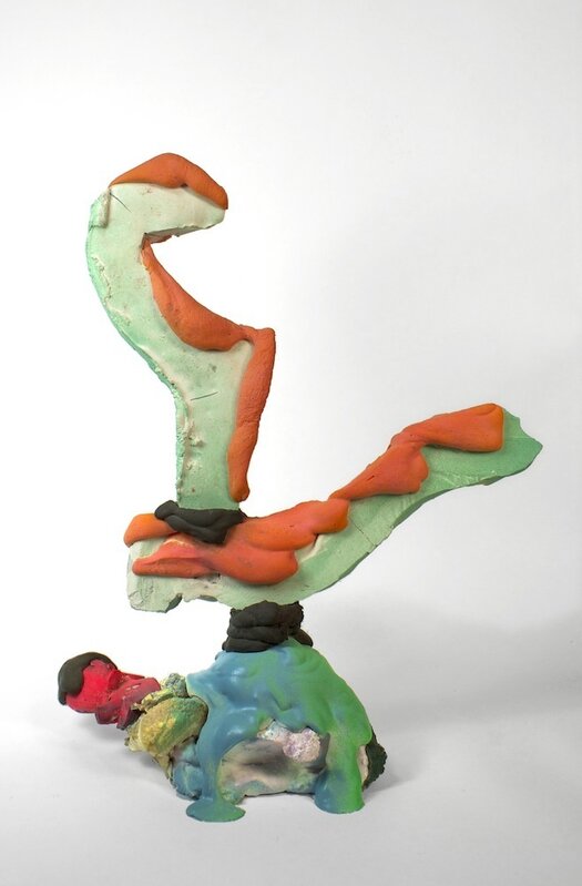 Joseph Dolinsky, ‘Green and Orange Drip’, 2020, Sculpture, Plaster and dyes, SHIM Art Network