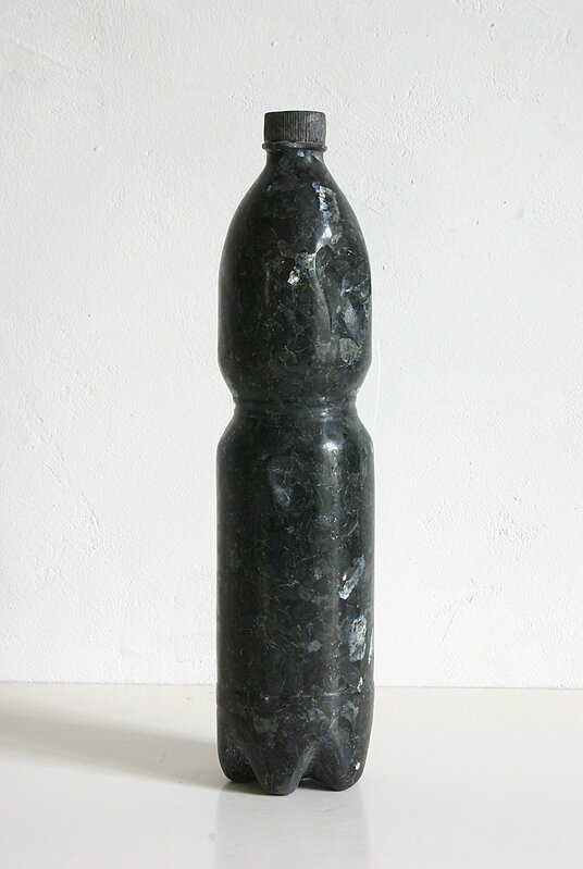 Markus Wüste, ‘Plastic Bottle’, 2008, Sculpture, Blue pearl marble, Studio Trisorio