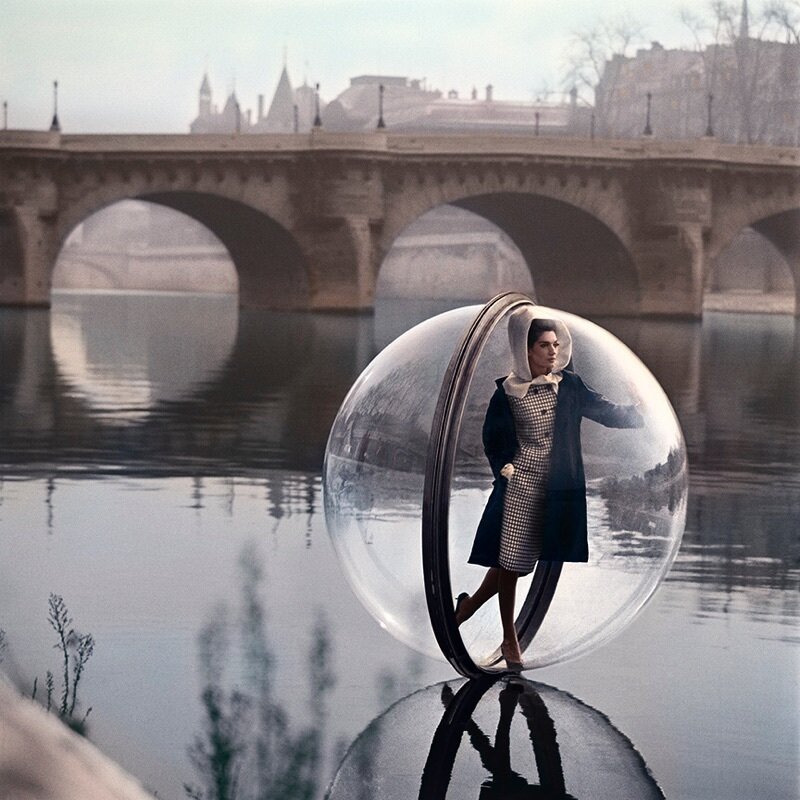 Melvin Sokolsky, ‘"On The Seine II"’, 1963, Photography, Archival Pigment Print, Izzy Gallery
