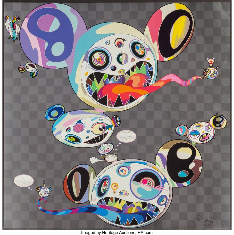 Takashi Murakami, ‘Parallel Universe’, 2014, Print, Offset lithograph in colors on smooth wove paper, Heritage Auctions