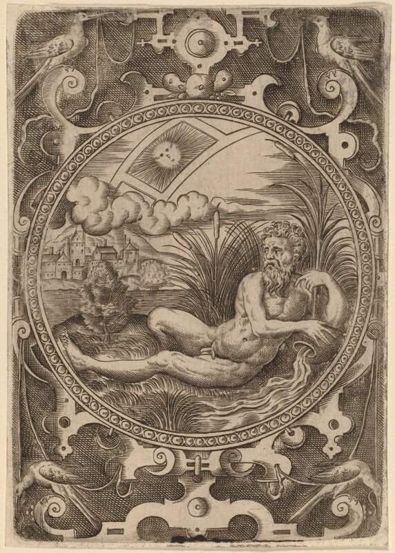 Abraham de Bruyn, ‘Cebren (The River God)’, Print, Engraving, National Gallery of Art, Washington, D.C.