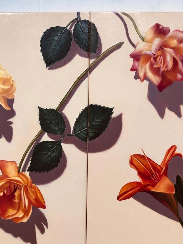 Elizabeth Barlow, ‘What Beauty is For / Floral - Still Life Oil Painting ’, 2019, Painting, Oil on canvas, Andra Norris Gallery