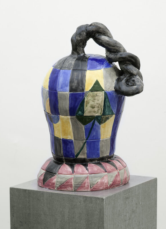 Alita Olivari, ‘Alocasia dark’, 2021, Sculpture, Glazed ceramic, Vasari