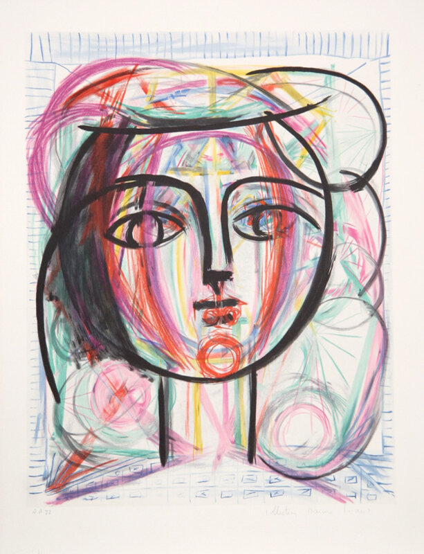 Pablo Picasso, ‘Tête de Femme, 1946’, 1979-1982, Print, Lithograph on Arches Paper, RoGallery
