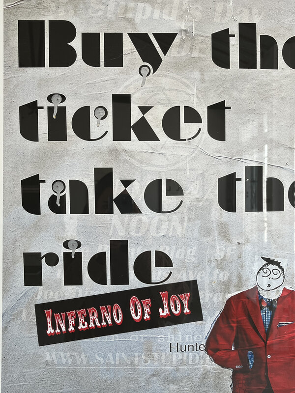 Burton Machen, ‘Buy the ticket take the ride. Collage’, 2000s, Mixed Media, Photographic print. Mixed Media, D2 Art