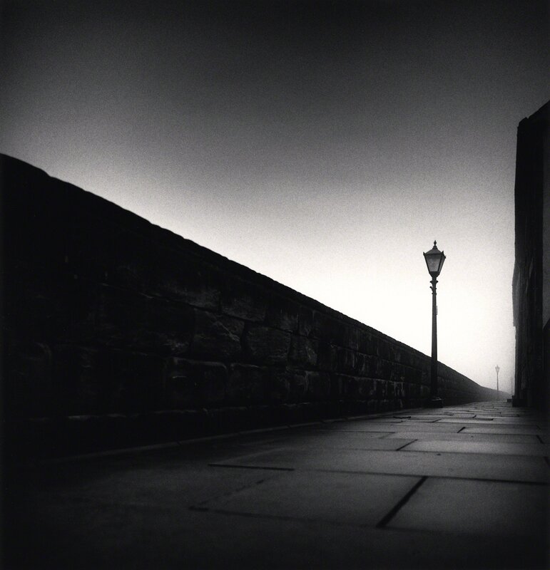 Michael Kenna, ‘Long Wall, Berwick, Northumberland, England’, 1991, Photography, Silver Gelatin Print, photo-eye Gallery