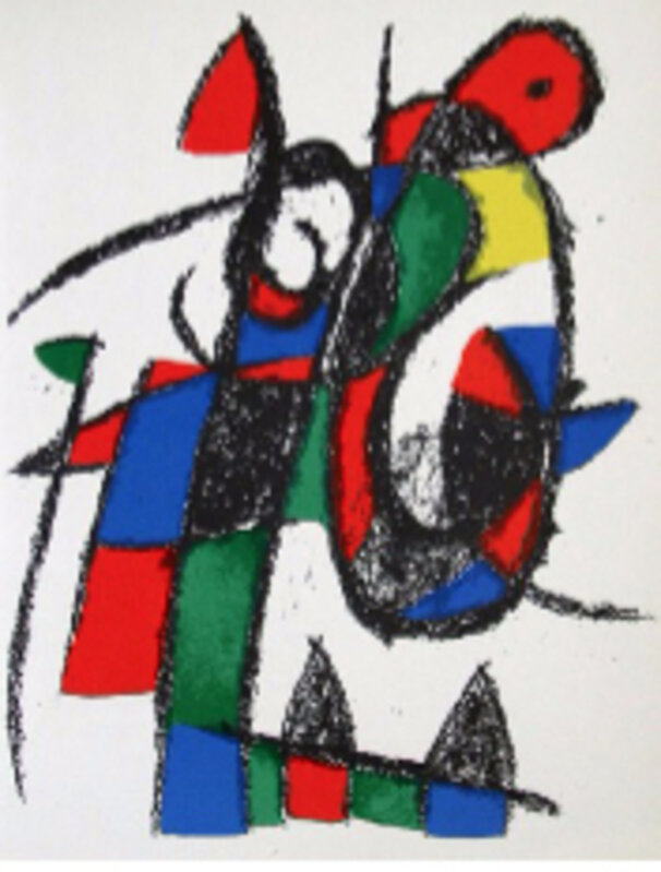 Joan Miró, ‘Miro Engravings Volume II Plate II’, 1972, Reproduction, Lithograph, New River Fine Art