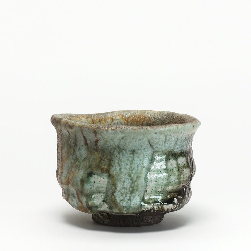 Kurouemon Kumano, ‘Tea bowl’, 2007, Design/Decorative Art, Stoneware, Kuma-Shino glaze, Japan Art - Galerie Friedrich Mueller