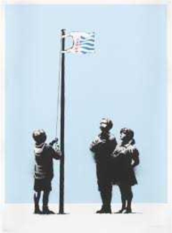 Banksy, ‘Very Little Helps’, Print, Screen print in colours on 270 gsm paper, Tate Ward Auctions