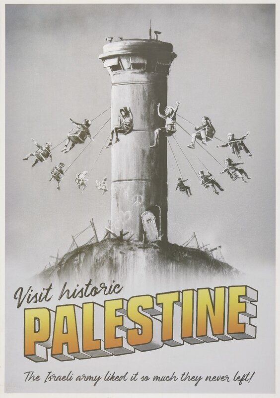 Banksy, ‘Palestine poster’, 2018, Posters, Offset lithographic poster, Roseberys