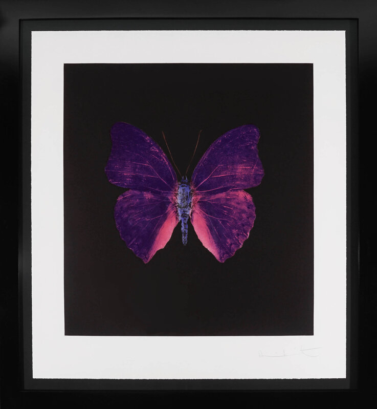 Damien Hirst, ‘The Butterfly Soul, Violet’, 2007, Print, Etching, Arton Contemporary