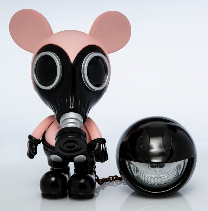 Ron English, ‘Mouse Mask Murphy Normal Clean (Silver Edition)’, Sculpture, Painted cast vinyl, Heritage Auctions