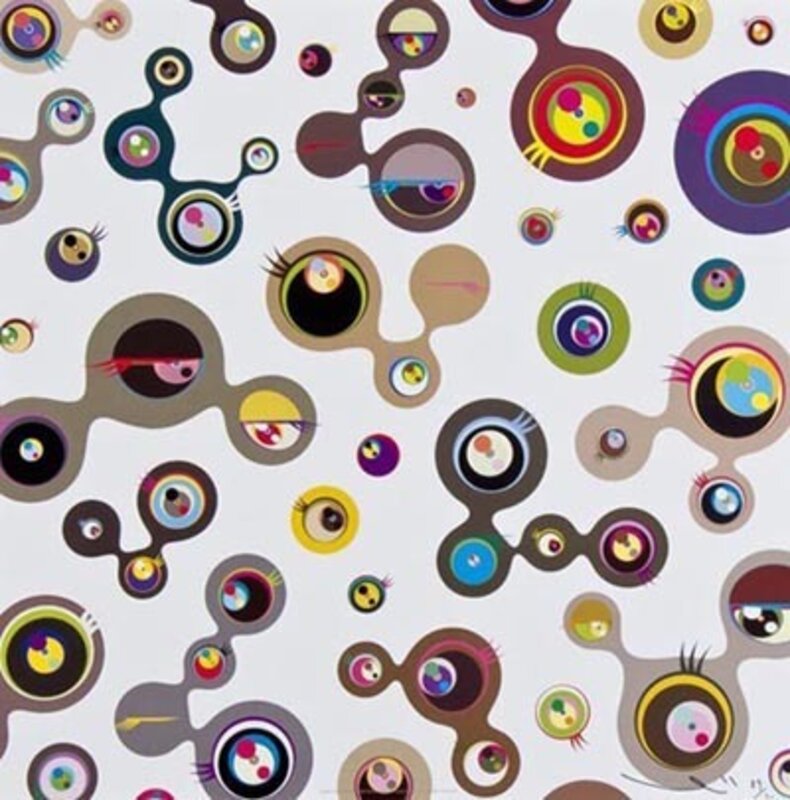 Takashi Murakami, ‘Jellyfish Eyes White 4’, 2016, Dope! Gallery