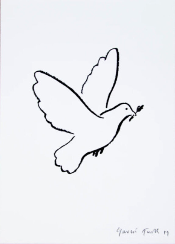 Gavin Turk, ‘Peace Dove’, 2019, Print, Giclee print on Hahnemuhle paper, Dellasposa