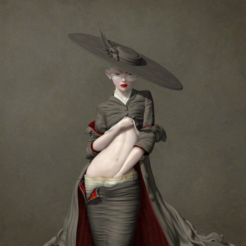 Ray Caesar, ‘Self-Examination’, 2011, Print, Giclèe print on Hahnemühle paper, Dorothy Circus Gallery