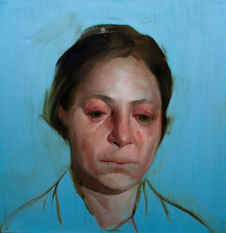 Benjamin Björklund, ‘Head Study III’, 2016, Painting, Oil, Abend Gallery