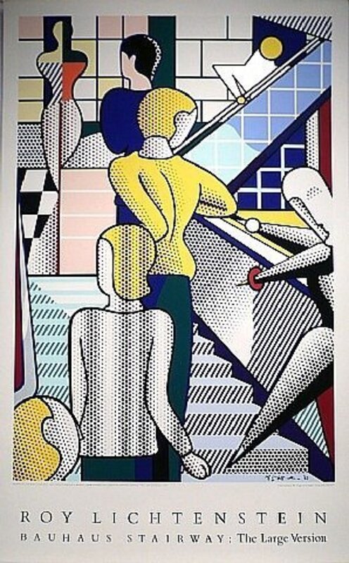 Roy Lichtenstein, ‘Bauhaus Stairway’, 1989, Print, Silkscreen, David Lawrence Gallery
