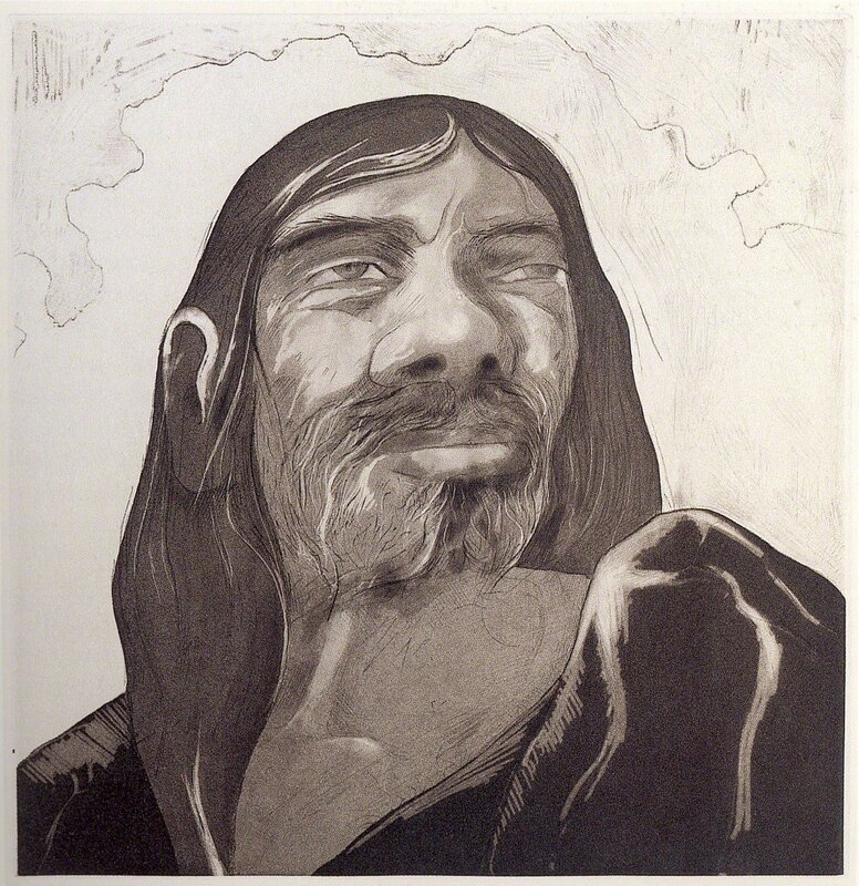 Richard Hamilton, ‘Of the tribe of Finn’, 1982, Print, Soft ground etching, aquatint, open bite and drypoint, Cristea Roberts Gallery