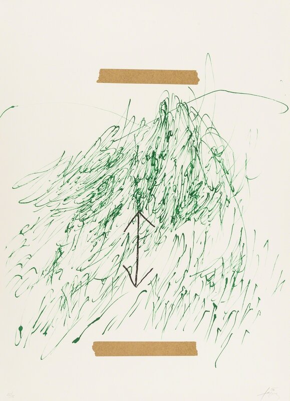 Antoni Tàpies, ‘Poems from the Catalan II’, 1973, Books and Portfolios, The complete portfolio comprising 6 lithographs printed in colours, Forum Auctions