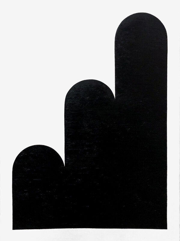 Dan Covert, ‘Echelon (Study)’, 2020, Painting, Oil stick on paper, Uprise Art