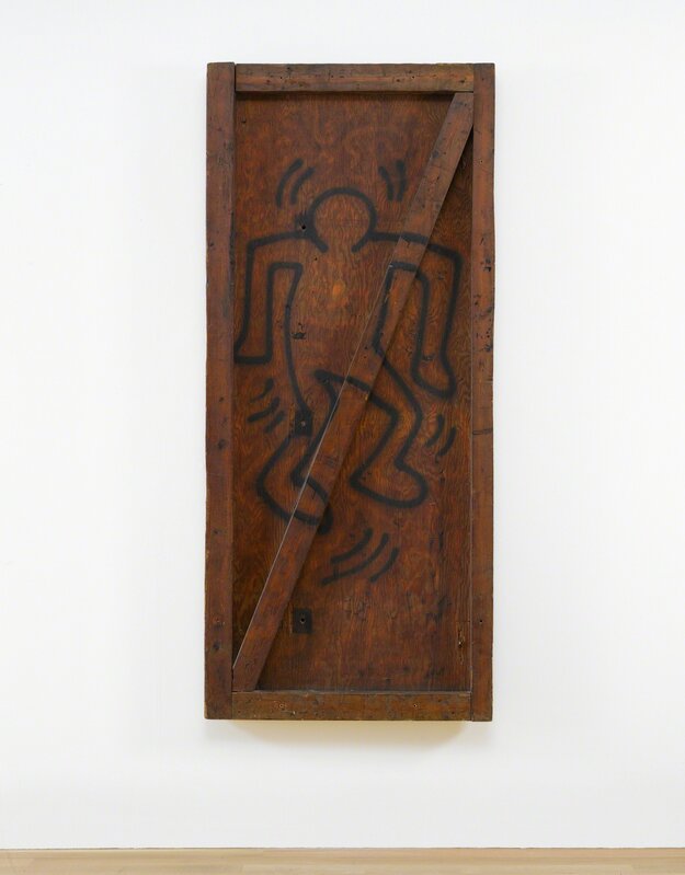 Keith Haring, ‘Untitled’, 1981, Mixed Media, Spray paint on plywood, Sotheby's: Contemporary Art Day Auction