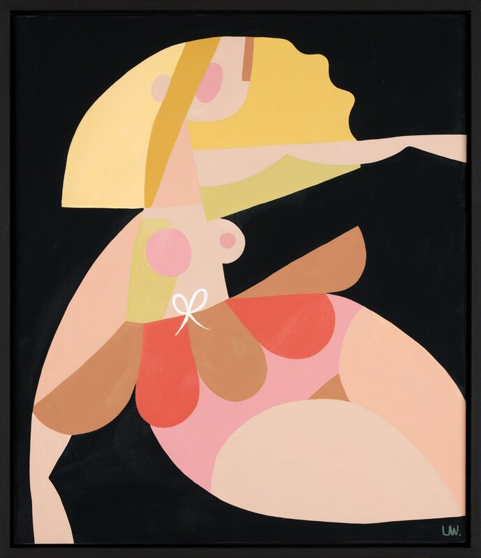 Liselotte Watkins, ‘Ballo’, 2018, Painting, Acrylic and lacquer on canvas, CFHILL