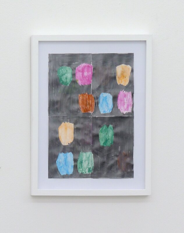 Esther Kläs, ‘no Title’, 2015, Drawing, Collage or other Work on Paper, Grafite, colored pencil on paper, SpazioA 