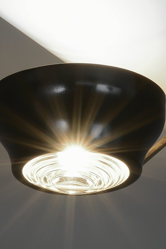 Jacques Biny, ‘Ceiling light 152’, 1952, Design/Decorative Art, Lacquered metal and brass, Galerie Pascal Cuisinier