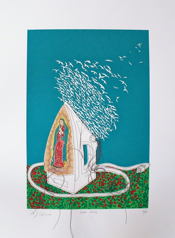 Margarita Cabrera, ‘Iron Will ’, 2013, Print, Silkscreen, Ruiz-Healy Art