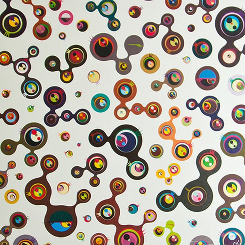 Takashi Murakami, ‘Jelly Fish Eyes White 5’, 2006, Print, Offset lithograph, Cerbera Gallery
